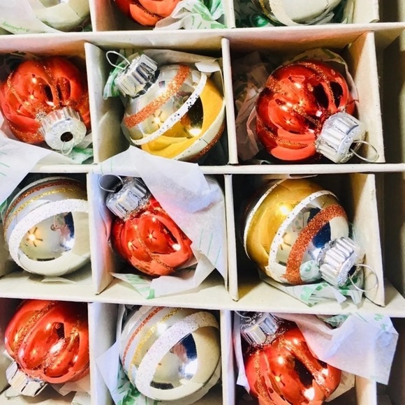 20 Harvest Radko Pumpkin Shaped Ball Ornaments - Picture 2 of 11